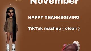 November tiktok mashup clean [upl. by Romy253]