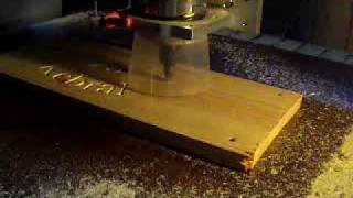 CNC ROUTER 4AXIS MACH3 TECHNOISEL 04 [upl. by Gauntlett245]