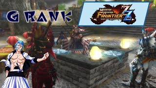 VOD Monster hunter Frontier avec shinsekuroi et genshika 9 [upl. by Ihtak883]