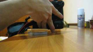 Review Battery Grip Canon EOS 550D Aftermarket MEIKE MK550D From Hongkong [upl. by Ahtivak]