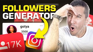 Followers Generator For instagram Increase Your Followers Instantly [upl. by Azeel]