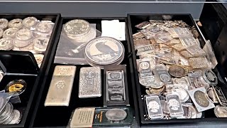 Selling 50000 Gold Silver Stack to a Coin Store [upl. by Herates]