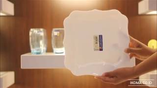 Luminarc Piring Makan Authentic White Dinner Plate [upl. by Tammany]