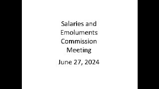 Salaries and Emoluments Commission Meeting [upl. by Ayat569]