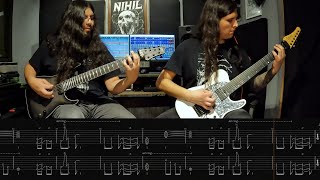 Torture Machine  Fathomless Grave  Guitar Playthrough Tab [upl. by Elnore]