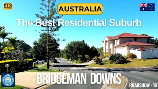 Absolutely The Best Residential Suburb of Brisbane Australia  4K UHD  Wonderful World [upl. by Hanej]