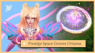 Prestige Space Groove Orianna League of Legends Custom Skin [upl. by Carleen]