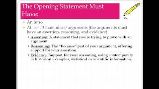 How to Write an Opening and Closing Statement [upl. by Arbma]