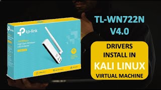 Hindi TPlink TLWN722n WiFi Drivers Install in Kali Linux Virtual Box  Monitor Mode Working [upl. by Hoo]