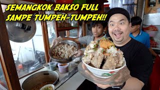 SEPORSI BAKSO PORSINYA BANYAK BANGET AMPE MENGGUNUNG [upl. by Annaillil]