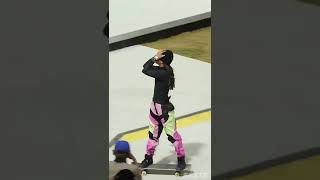 RAYSSA LEAL CAMPEÃ MUNDIAL DE STREET SKATE 2022 [upl. by Eyde632]