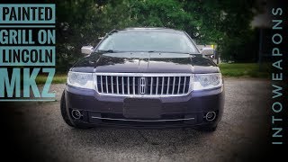 Custom Painted Car Grill 2007 Lincoln MKZ [upl. by Nnaillij864]