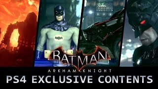 Batman Arkham Knight  PS4 Exclusive Content Trailer [upl. by Renwick]