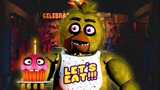 Chica Voice Lines Animated  Legendado [upl. by Akiehsal]