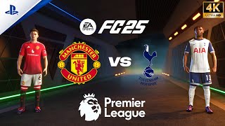 FC 25  Manchester United vs Tottenham Spurs  Premier League 202425  PS5™ 4K60fps [upl. by Anig]