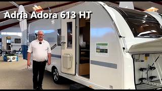 Adria Adora 613 HT  Det Bedste fra Adria til Camping  Komplet Gennemgang [upl. by Monro]