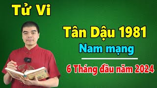 Tử Vi Tuổi Tân Dậu 1981 Nam Mạng  6 Tháng Đầu Năm 2024 Giáp Thìn Hợp Thái Tuế Vạn Sự Hanh Thông [upl. by Gamal829]