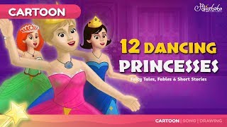 12 Dancing Princesses Fairy Tales and Bedtime Stories for Kids in English [upl. by Kubiak683]