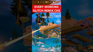 Every Working Glitch Fortnite Remix Chapter 2 🤯 [upl. by Eiramanin]