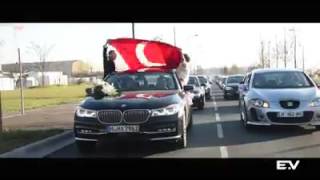 Cortege sur Meyzieu 69330 Mariage turc Lyon [upl. by Marketa894]