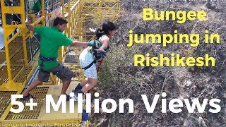 Bungee Jumping in Rishikesh [upl. by Nahtahoj262]