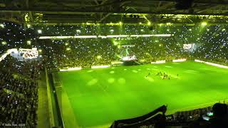 Youll Never Walk Alone 🖤💛 I Dortmund singt Weihnachtslieder 2023 I BVB Weihnachtssingen 🎄🎶 bvb [upl. by Nihcas]