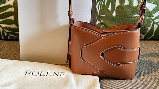 Unboxing Polène Bag l Polène Nodde Bag in Cognac Color l Fresh from Paris polenebag noddebagpolene [upl. by Florian]