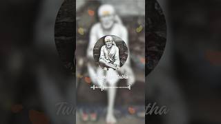 Twameva Mata Cha Pita Twameva  Om Sai Ram  Shirdi Baba [upl. by Naugan]