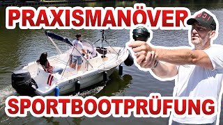 Bootsführerschein Grundmanöver l Sportboot l SBF See amp Binnen 🌊 [upl. by Weinman252]