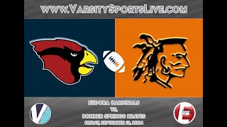 Eudora Cardinals vs Bonner Springs Braves Football 9132024 [upl. by Ordnael]