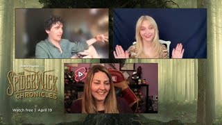 The Spiderwick Chronicles Cast On 2024 Roku Series What They Cant Wait For Fans To See [upl. by Iel]