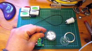 Using Constant Current PSU to Drive LEDs in GU10 Spot Light [upl. by Christis387]