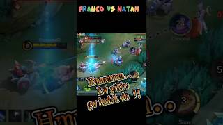 FRANCO VS NTAN‼️IMPOSSIBLE ‼️franco mobilelegends mlbb shortvideo shorts short [upl. by Aciretehs]