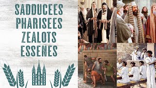 Sadducees Pharisees Zealots Essenes [upl. by Schroeder]