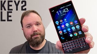 BlackBerry KEY2 LE in 2021  Atomic Red Edition [upl. by Cirad]