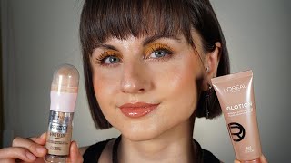 Loreal lumi glotion vs Maybelline 4 in 1 glow perfector  comparison amp wear test [upl. by Riker]