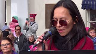 Womens March on Gettysburg  Speech by Yeimi Gagliardi [upl. by Clawson825]