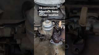 V6 commodore alloytech temp sender location [upl. by Aniryt807]