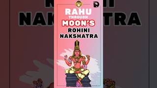 Rahu in Rohini Nakshatra Businessman Astrology [upl. by Spanos]