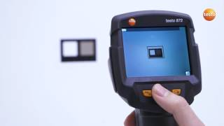 Testo 865 868 871 and 872 Thermal Imagers  Setting emissivity [upl. by Nobel]