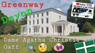 Dame Agatha Christies House Greenway Devon 352 290624 [upl. by Aisanahta]