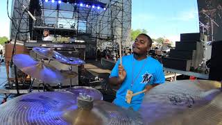 Tye TribbettVictory LIVE DRUM CAM [upl. by Jehanna]