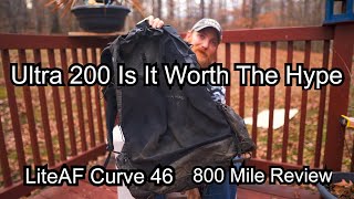 LiteAF Curve 46 ULTRA 200  800 Mile Review  Is Ultra 200 Worth The Hype [upl. by Ettena]