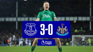 EVERTON 30 NEWCASTLE UNITED  Premier League highlights [upl. by Akila]