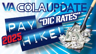 VA DIC Rates 2025  25 COLA Increase [upl. by Assylem]