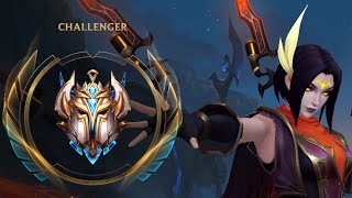 IRELIA JUNGLE 1v9 IN CHALLENGER ELO WILDRIFT [upl. by Esimaj]