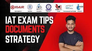 Best way to attempt IAT 2024 exam  Important documents for IAT exam 2024  iat iiser [upl. by Aivil283]