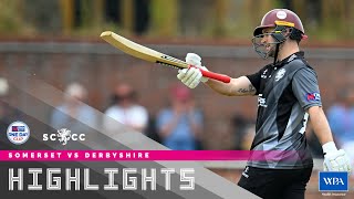 HIGHLIGHTS Derbyshire chase down 316 to win thriller by 1 wicket [upl. by Yrelbmik105]