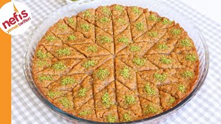 Yalancı Baklava Tarifi  Nasıl Yapılır [upl. by Suirrad]