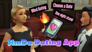 How to Download  Use SimDa Dating App Mod  Sims 4 Tutorial Link in description [upl. by Salene]